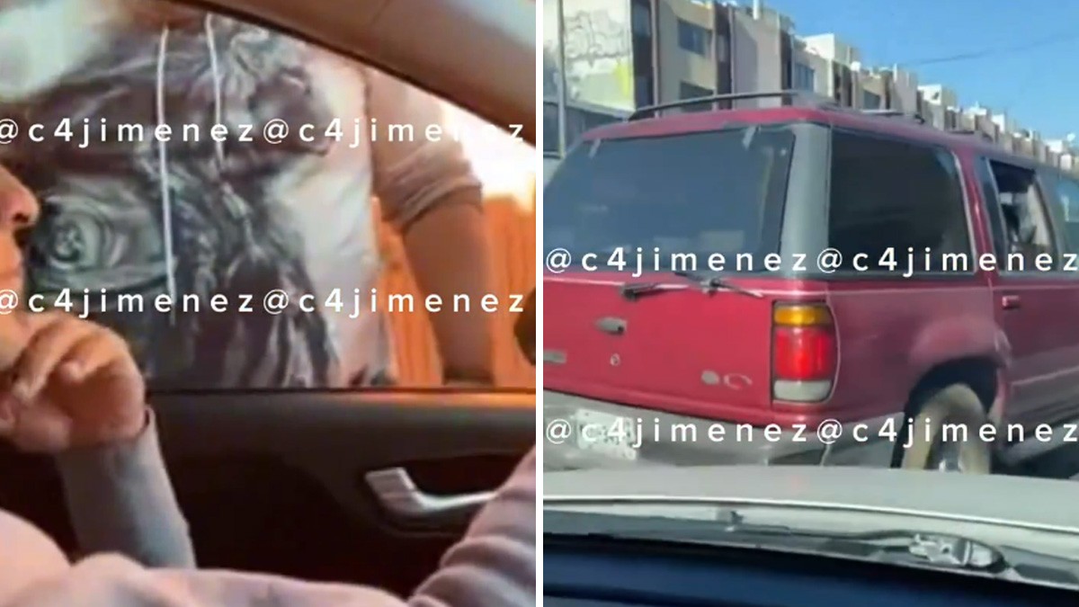 VIDEO Captan a presuntos 'montachoques' mientras intimidan a sus víctimas
