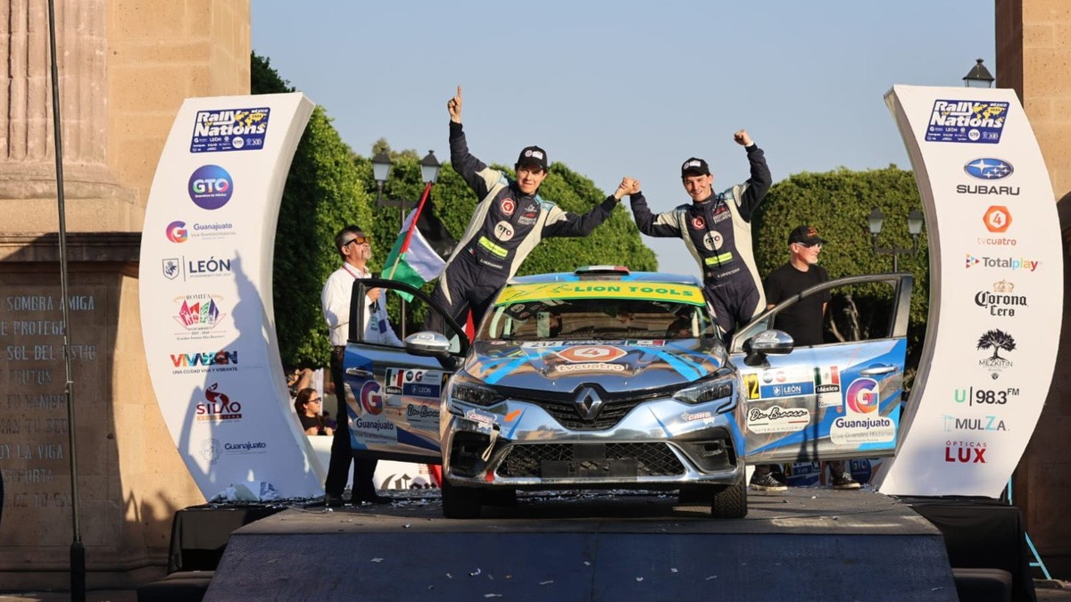 ¡Se queda en casa! Uriostegui y Mauro ganan para México el Rally de las Naciones