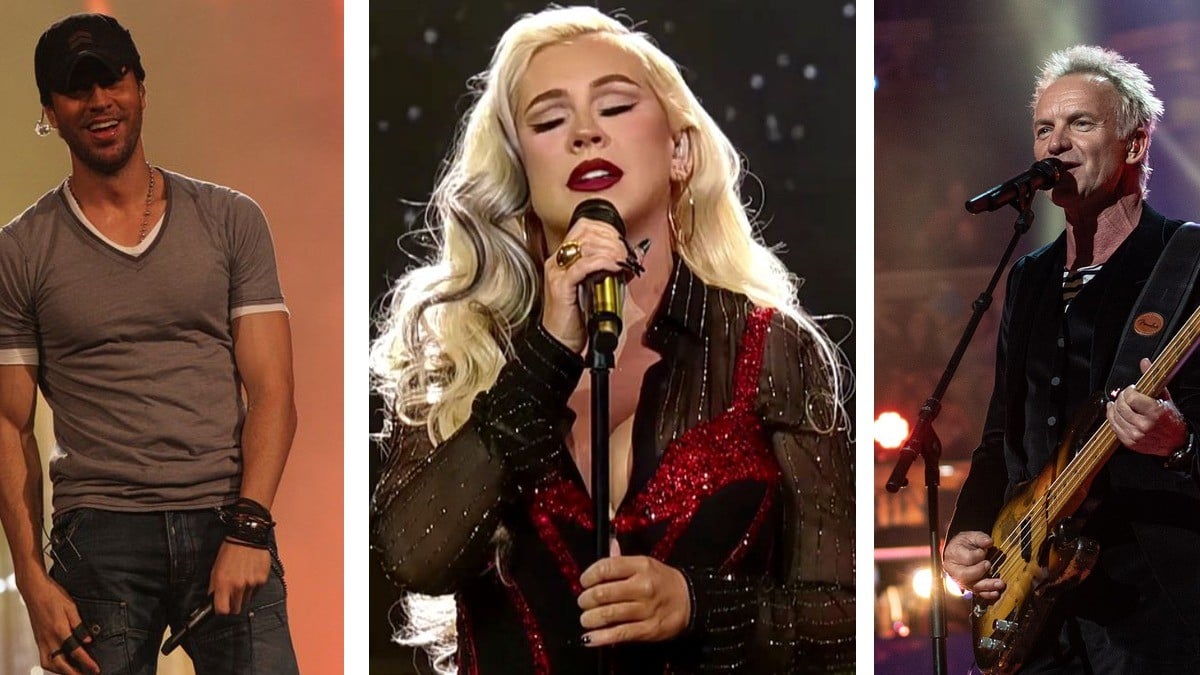 Sting, Christina Aguilera y Enrique Iglesias, estarán gratis en la Feria de San Marcos