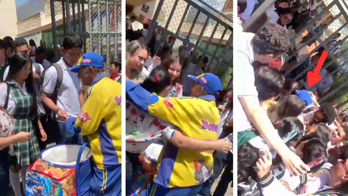 VIDEO ¡Ejemplo de bondad! Estudiantes se unen para comprar todos los BonIce a abuelito