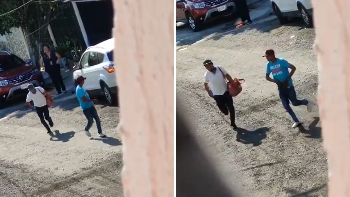 VIDEO Captan asalto a mujer; criminales le disparan después de cometer el robo