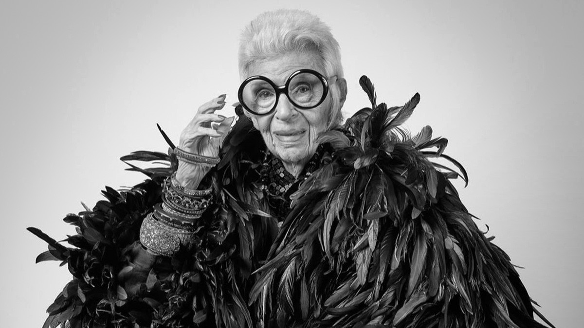 El mundo de la moda está de luto: fallece a los 102 años Iris Apfel