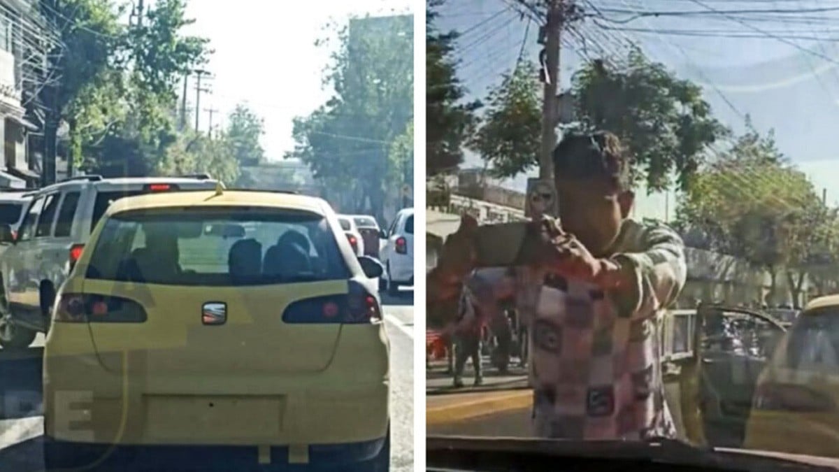 VIDEO Familia capta a presuntos montachoques; niño preocupado alerta a sus padres