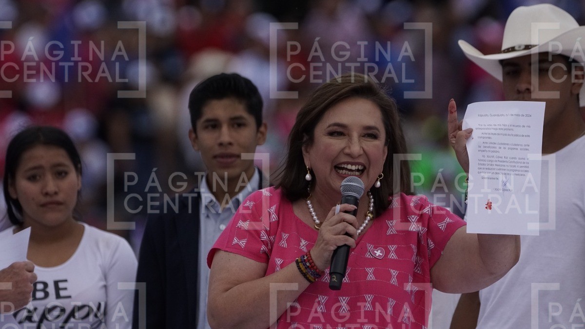 Con ‘pacto de sangre’, Xóchitl promete no quitar programas sociales