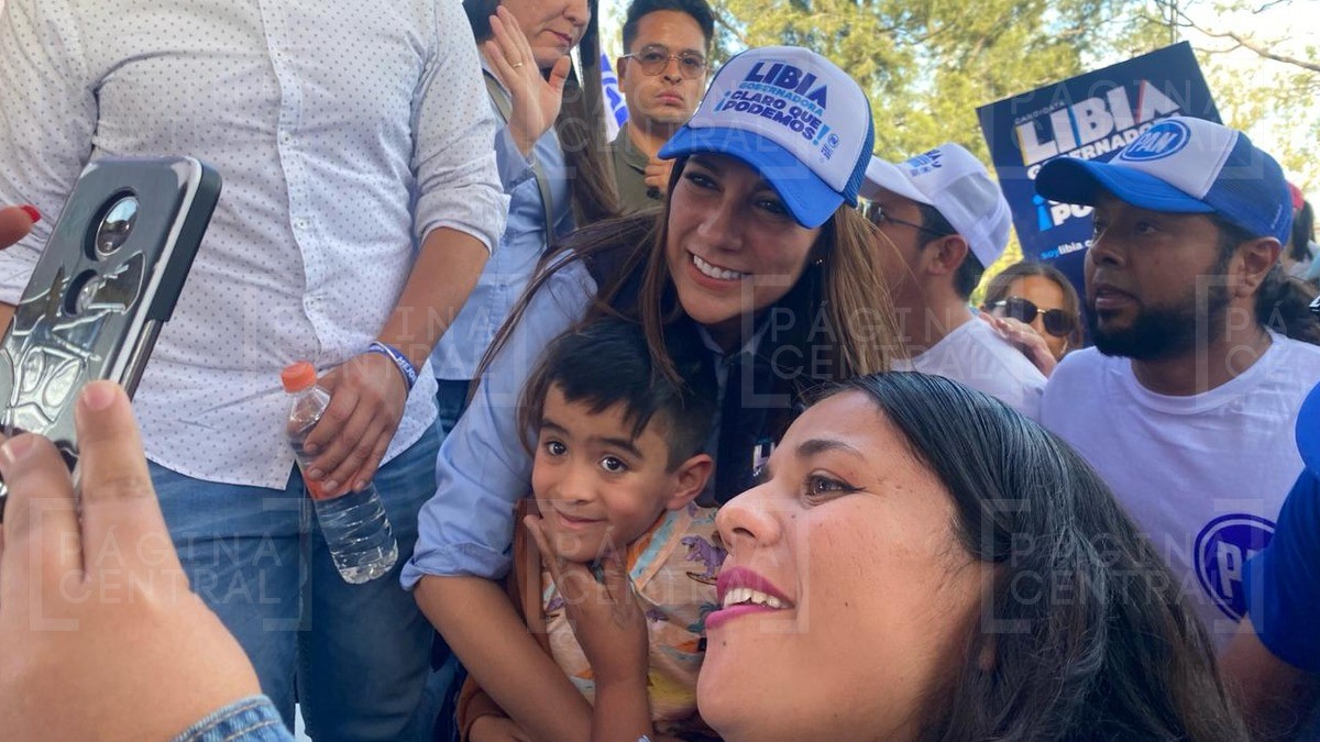 Seguridad, guarderías y tarjetas rosa para todas, promete Libia Dennise en Las Joyas