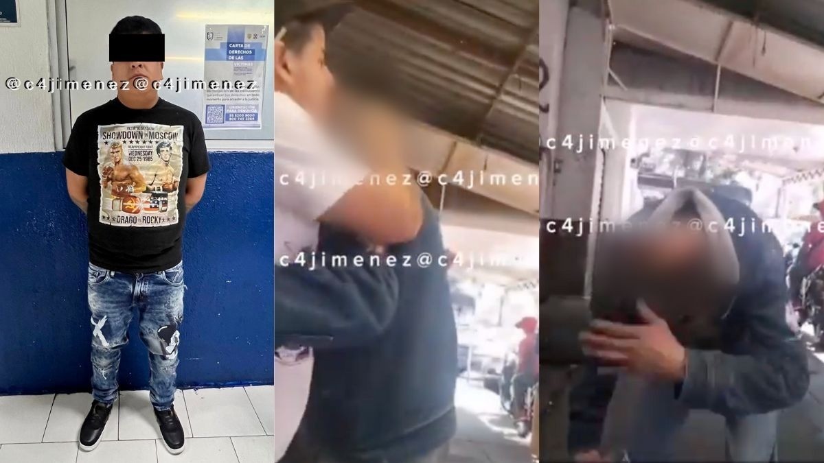 VIDEO Hombre abraza a indigentes para quemarlos, lo detienen ¡y lo liberan!