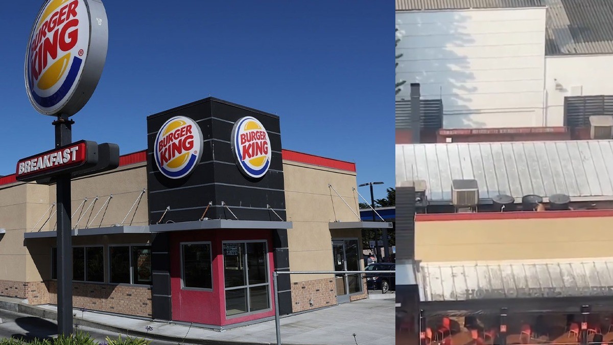 VIDEO Captan a hombre bañándose en tanque de Burger King y cierran el local