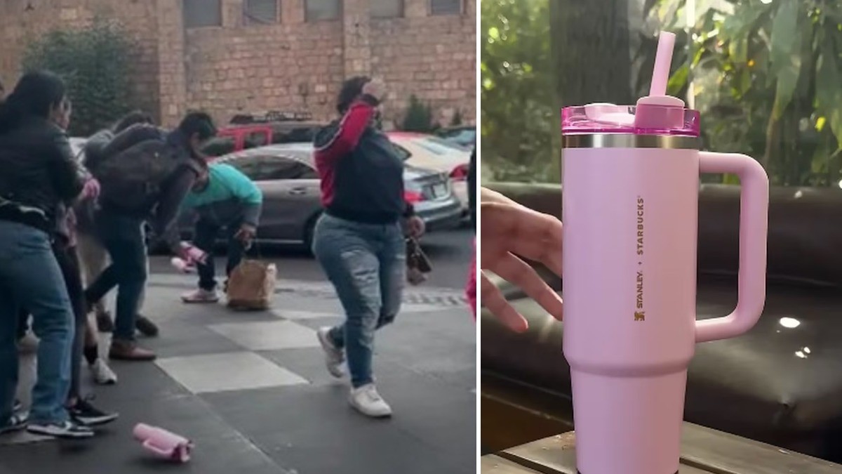 VIDEO Mujeres pelean a golpes por un termo de Starbucks de edición limitada