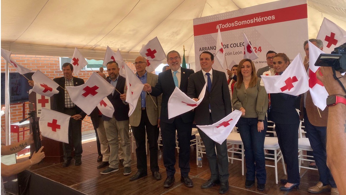 Relanza Cruz Roja Guanajuato su colecta anual; conviértete en un héroe