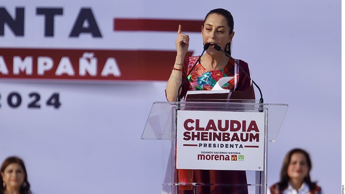 Afirma Sheinbaum que no habrá 'narco elección'