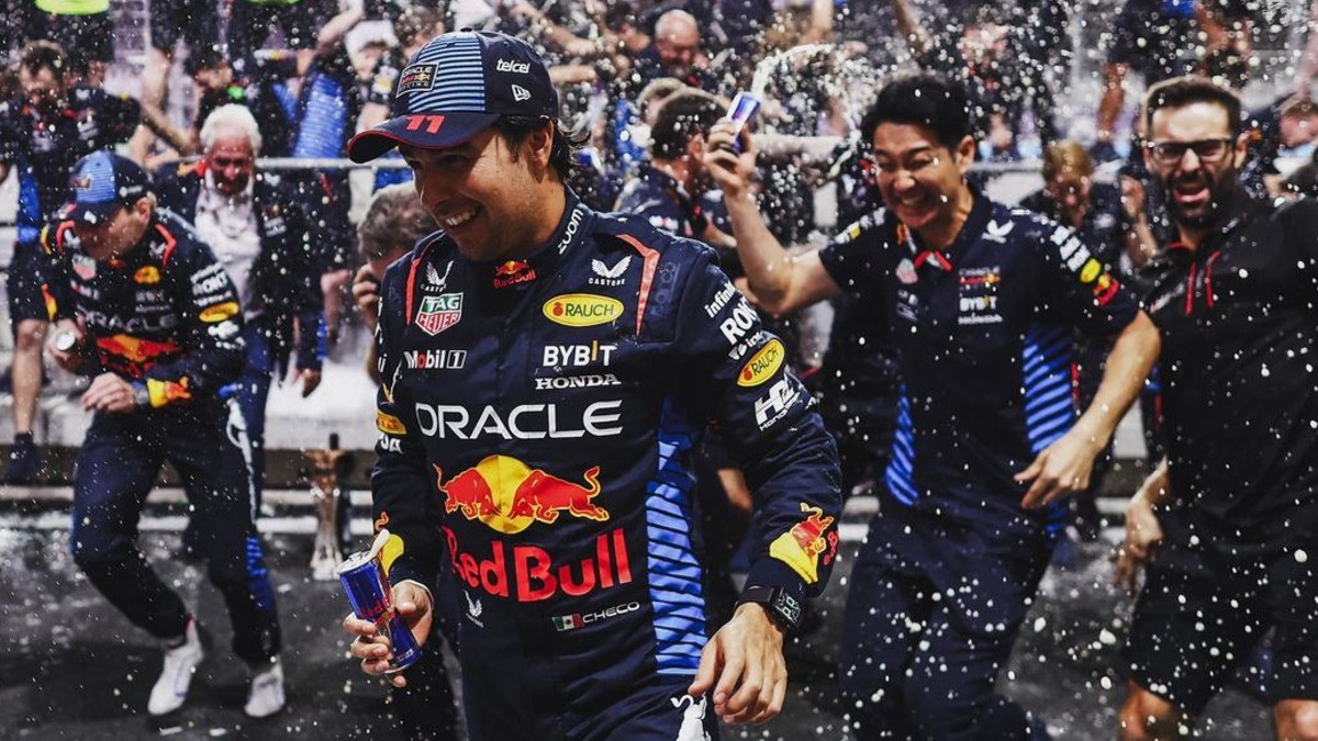 ‘Checo’ Pérez brilla con Red Bull en el GP de Arabia Saudita