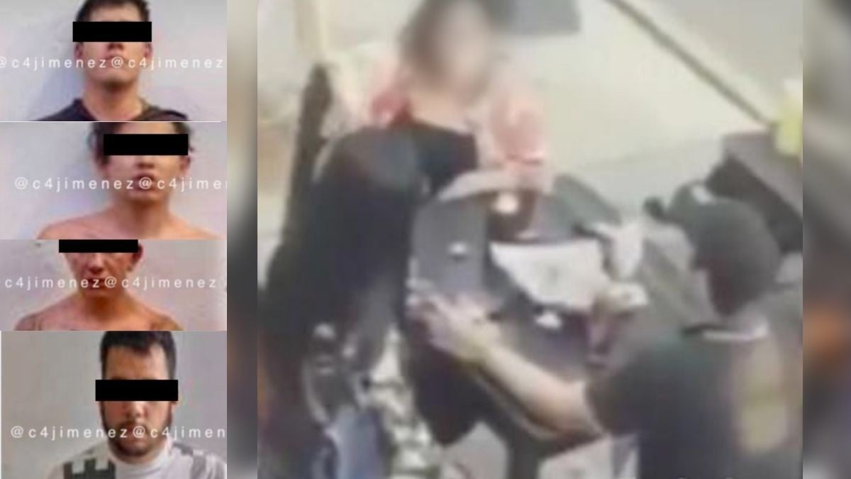 VIDEO Captan cuando apuñalan a hombre que comía con dos mujeres