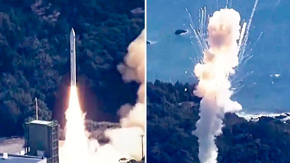 VIDEO Explota cohete espacial privado momentos después del despegue