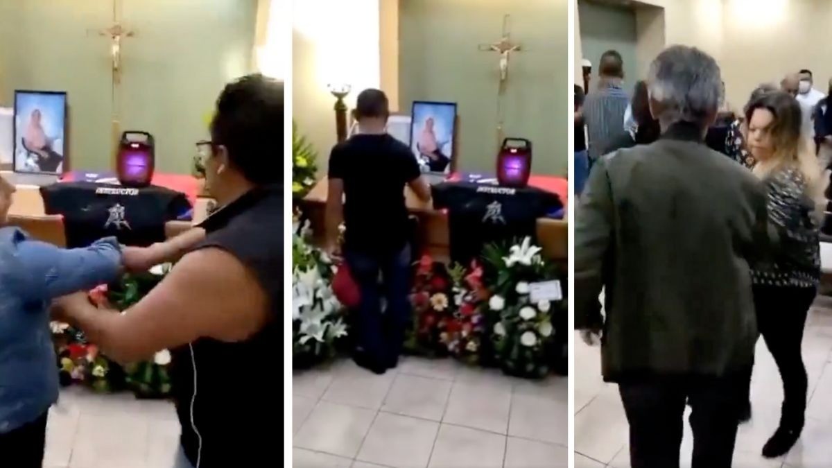 VIDEO Colocan bocina en ataúd y sacan sus mejores pasos de baile en pleno velorio