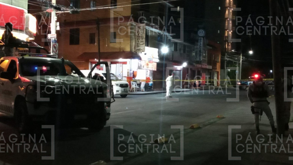 Ataque armado en taquería de la colonia Del Parque, deja una mujer y un hombre heridos