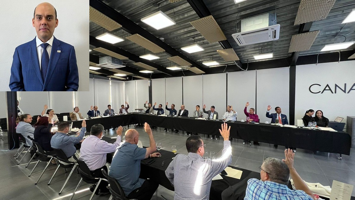 Víctor Franco Vargas es ratificado como presidente de Canadevi Guanajuato