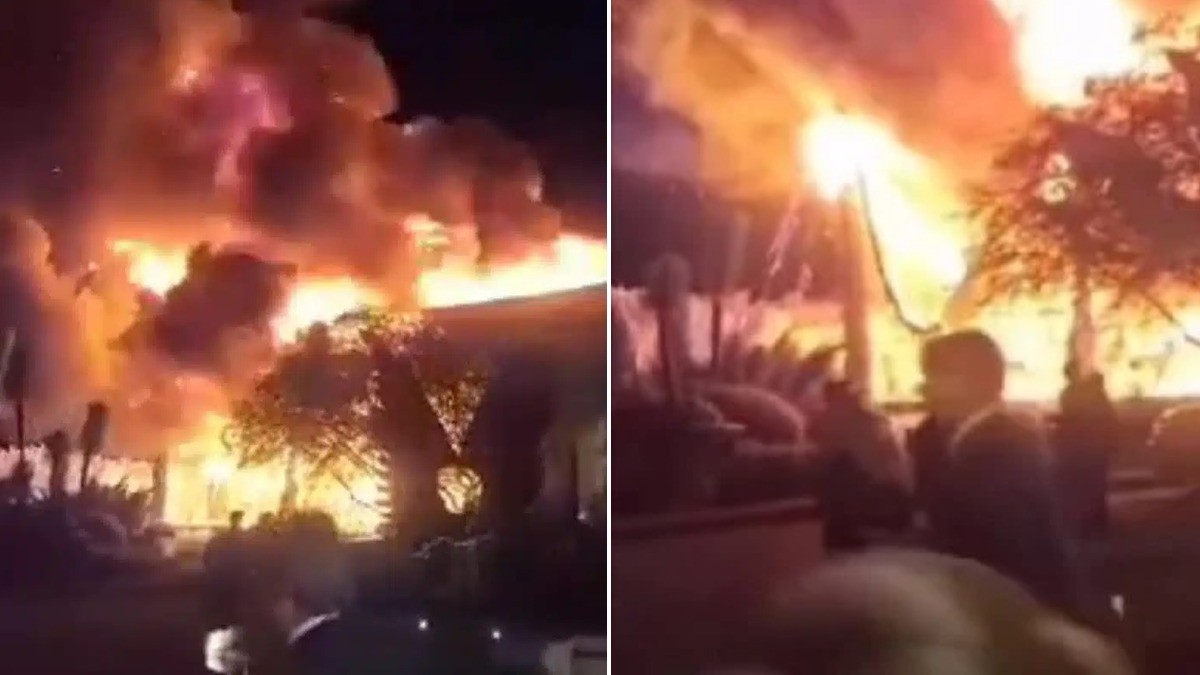VIDEO Termina boda en incendio en San Miguel de Allende