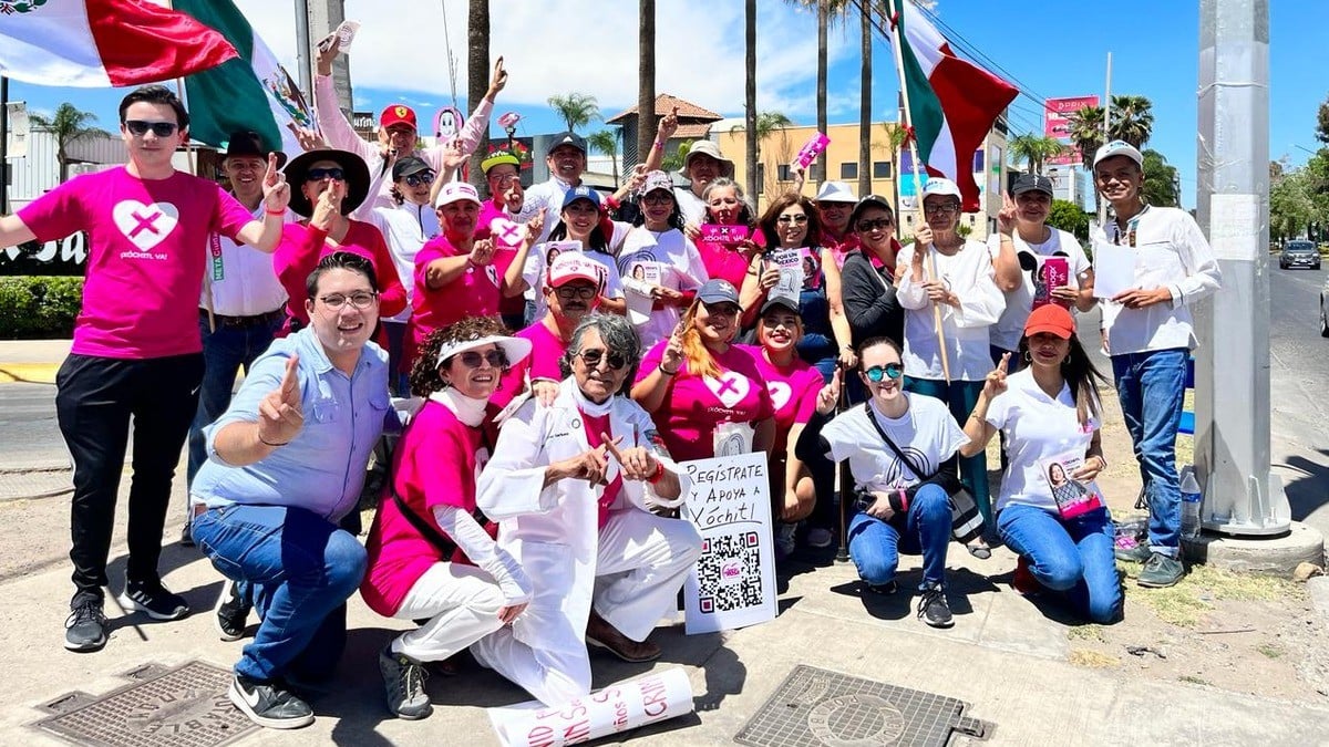 Xochilovers promueven voto a favor de la candidata en Guanajuato