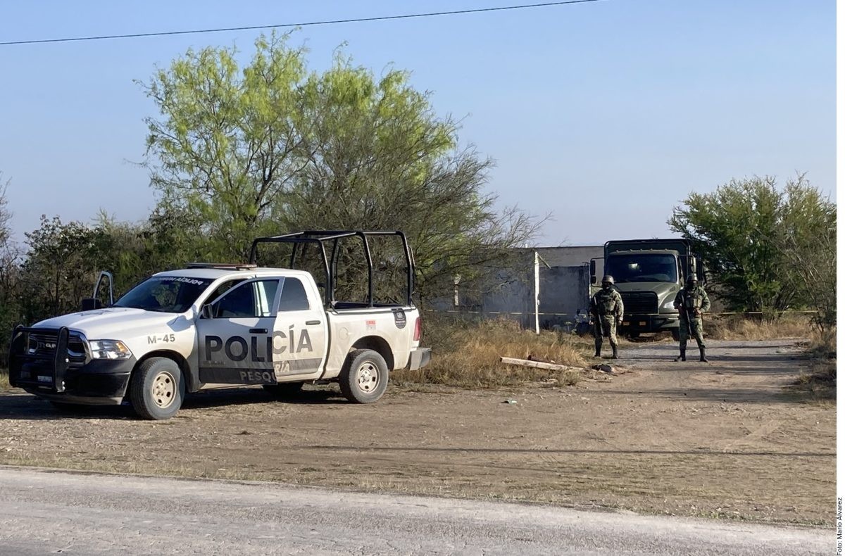 Hallan 10 cuerpos calcinados en Pesquería, NL