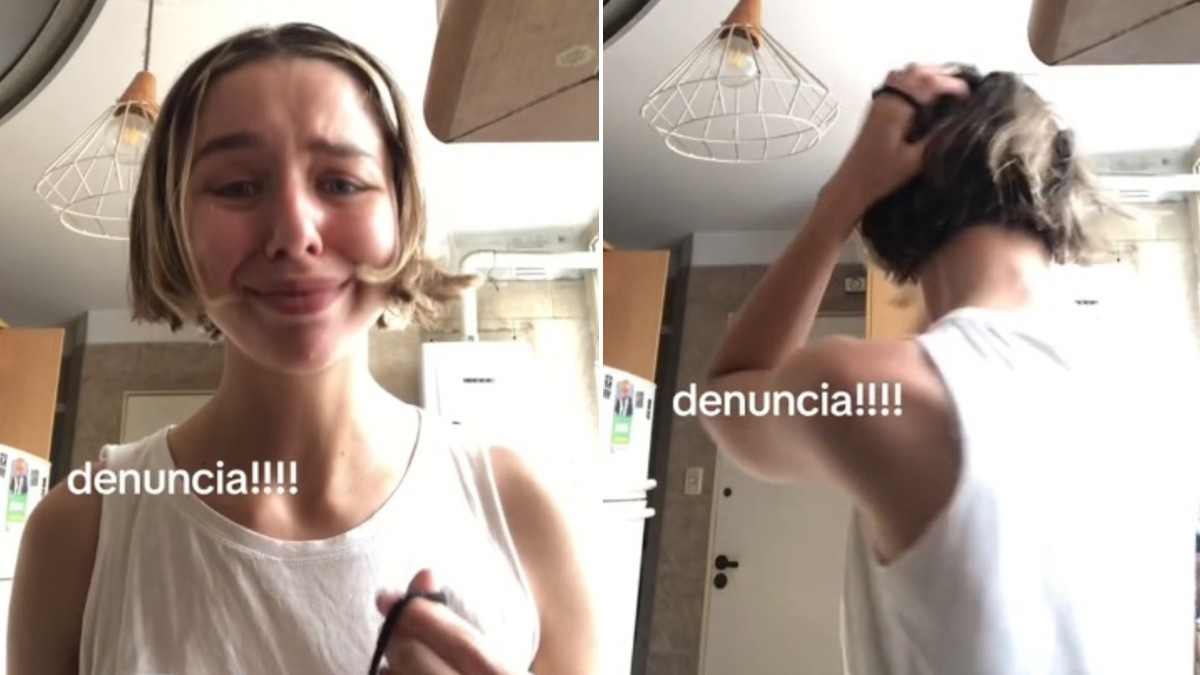 VIDEO Jovencita busca demandar a estilista por cortarle mal el cabello