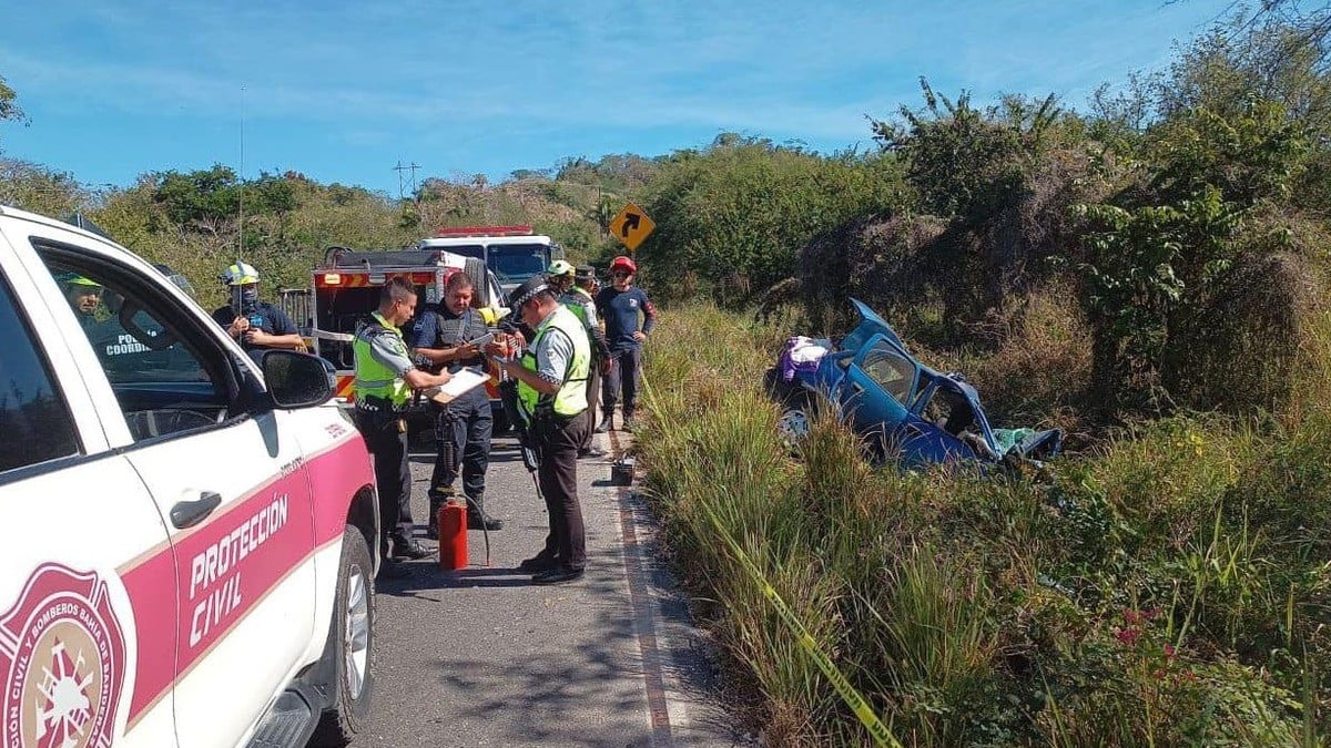 Familia iba contenta a la playa y todos murieron al chocar contra una camioneta