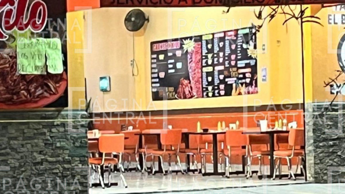 Motosicarios ejecutan a taquero frente a sus clientes en la colonia Las Heras