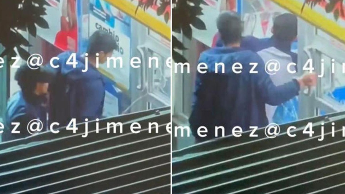 VIDEO Jóvenes asaltan tienda Oxxo... ¡armados con tabiques!