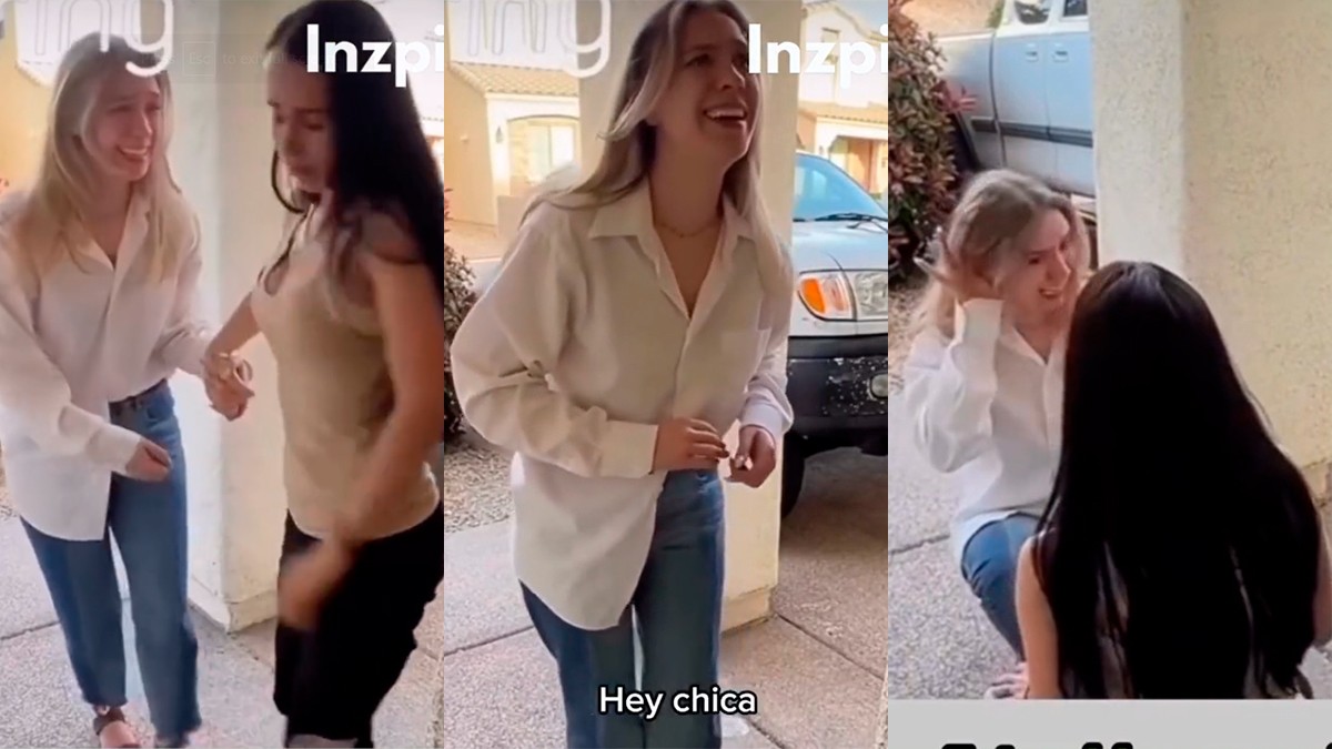 VIDEO Mujer sorda escucha por primera vez la voz de su mejor amiga y así reaccionó