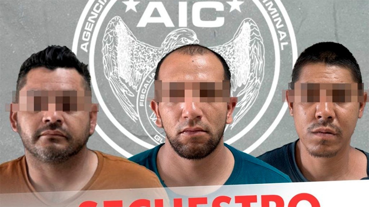 Liberan a dos personas y detienen a sus presuntos secuestradores