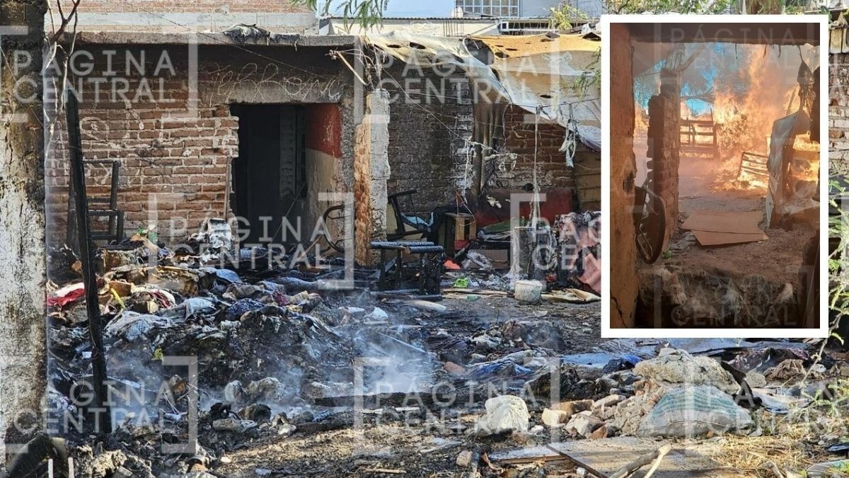 Leoneses salvan su vida al salir de su casa en llamas en Villas de León