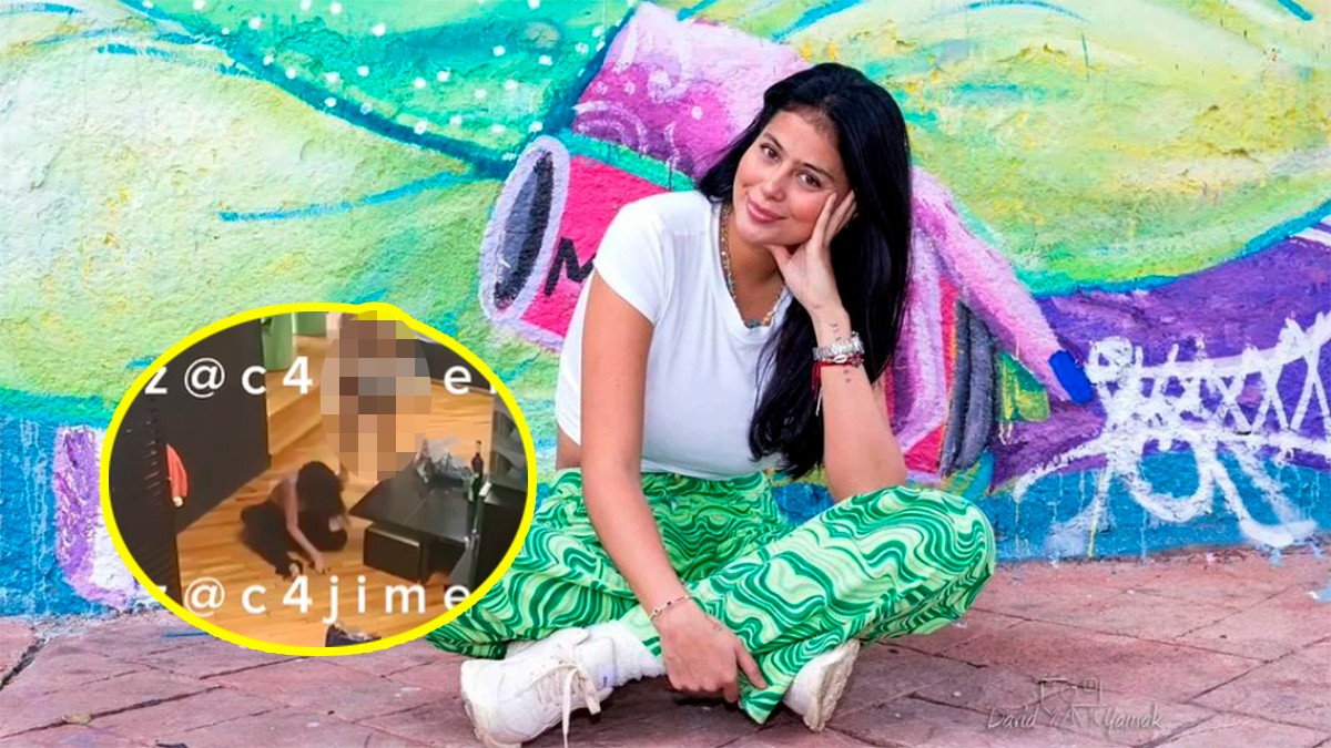 VIDEO Captan a expareja de famosa actriz agrediéndola mientras estaba embarazada