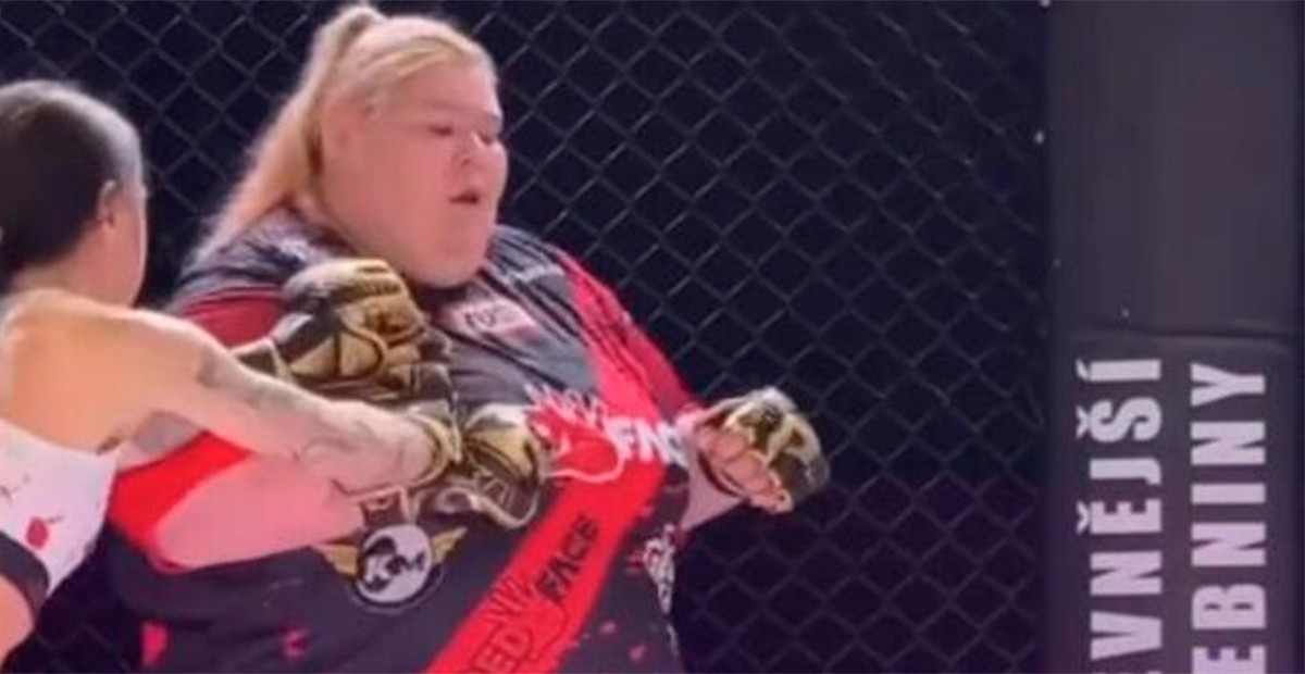 VIDEO Campeona de judo se noquea a sí misma en su debut en la MMA