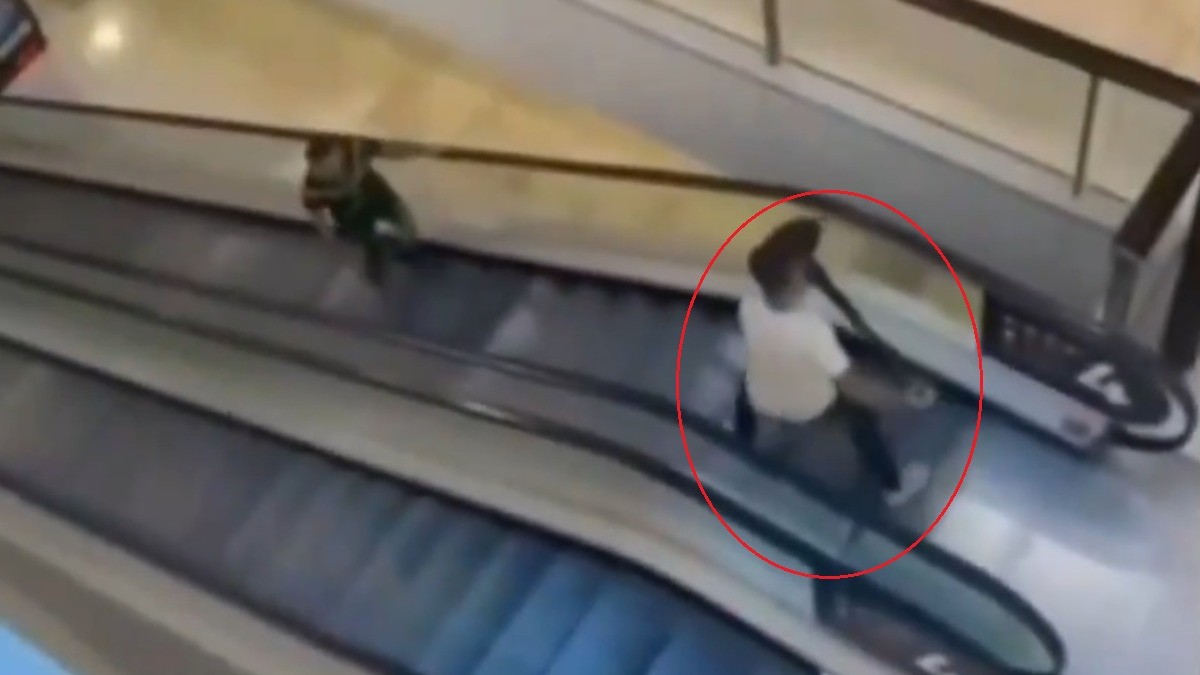 VIDEO ¡Héroe! Enfrenta a hombre que mató a 6 personas en centro comercial y esto pasó