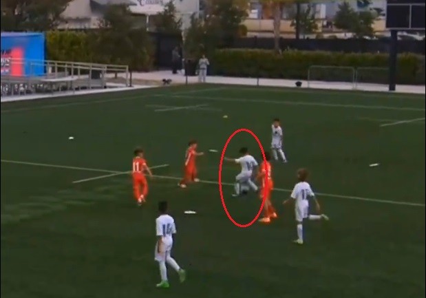 VIDEO: Hijo de Messi apantalla con cinco goles en un partido y se hace viral