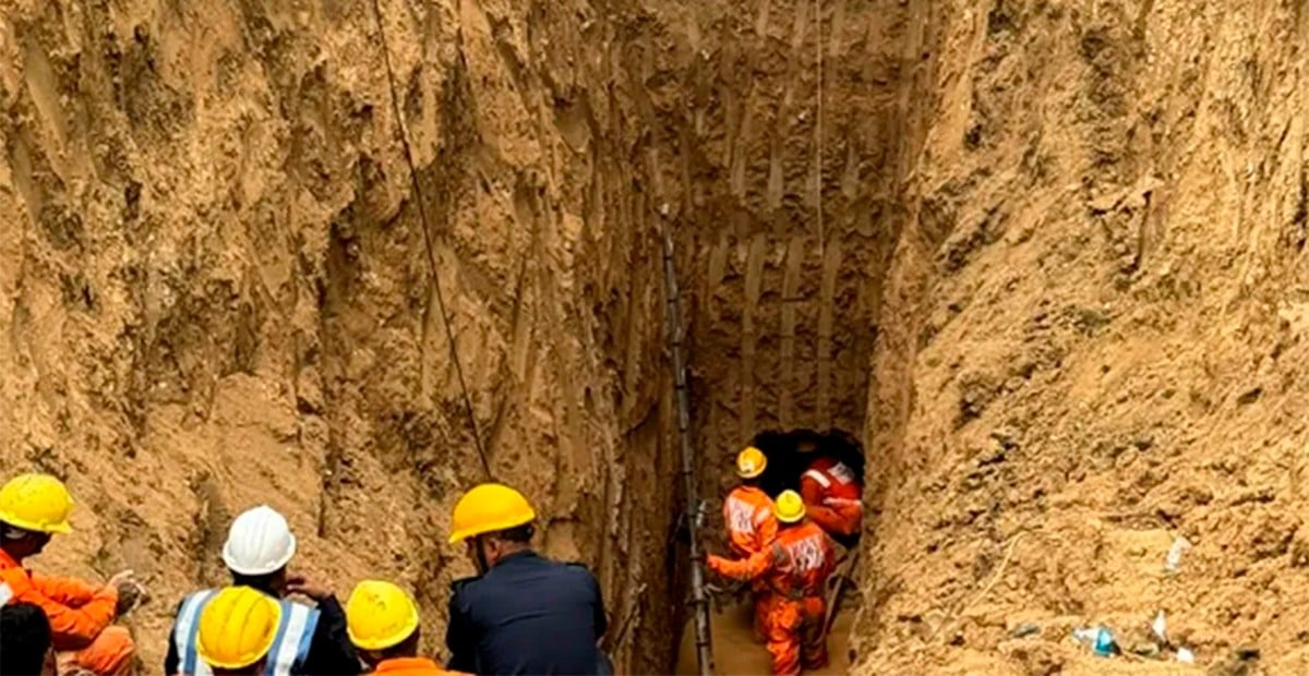 Niño de 6 años muere atrapado en pozo; trabajos de rescate duraron 40 horas