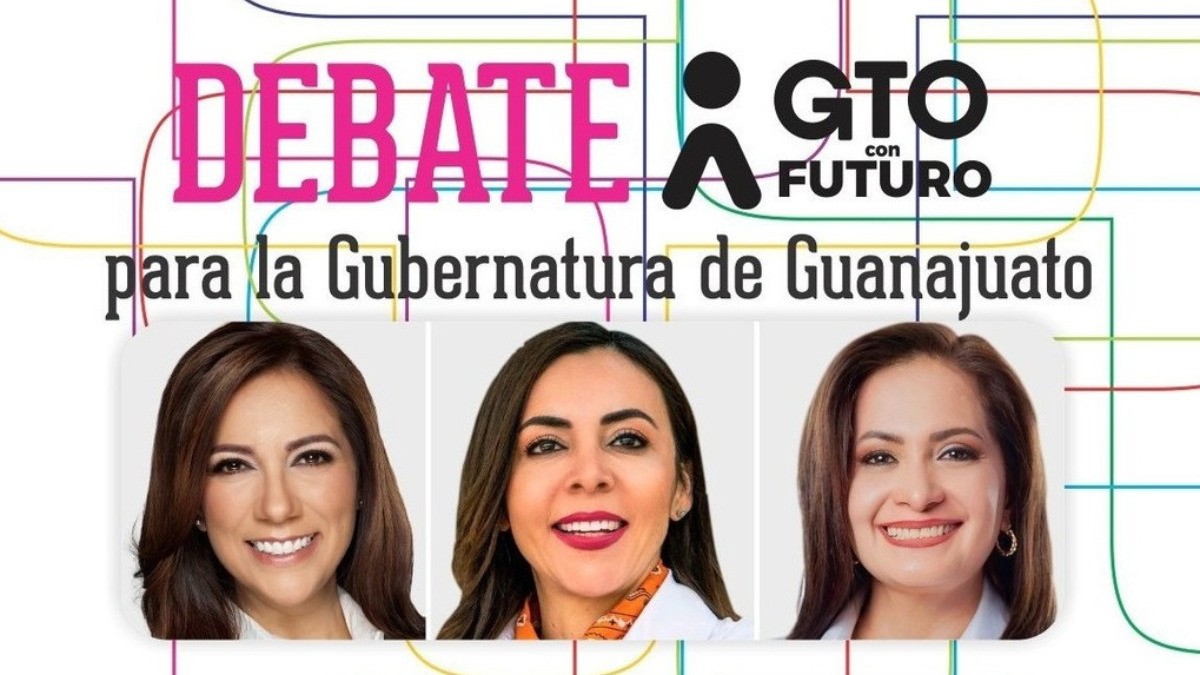 ¿Cuándo es el debate de las candidatas a gobernadoras de Guanajuato? Esto debes saber