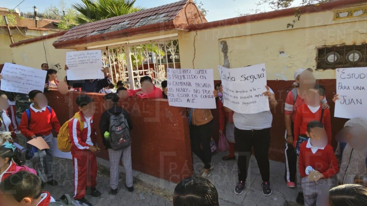 Reubicarán a estudiantes de escuela con grietas en Las Huertas al terminar ciclo escolar