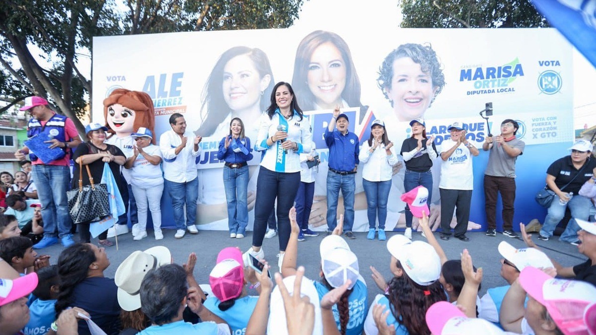 Se reúnen candidatas del PAN en mitin en Las Mandarinas en León