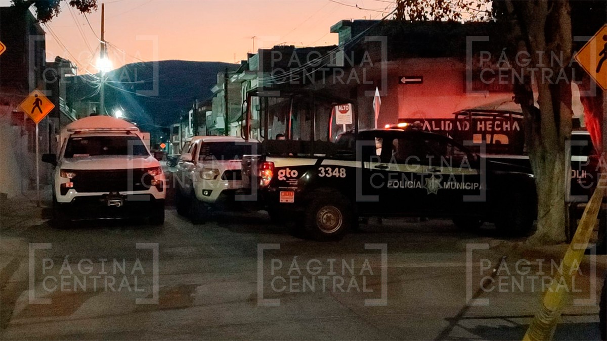 Asesinan a un hombre en San Francisco del Rincón afuera de una vivienda