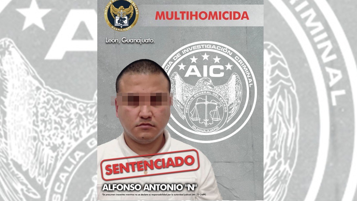 Dan 80 años de cárcel a multihomicida en León; subdelegado de Semarnat, entre sus víctimas