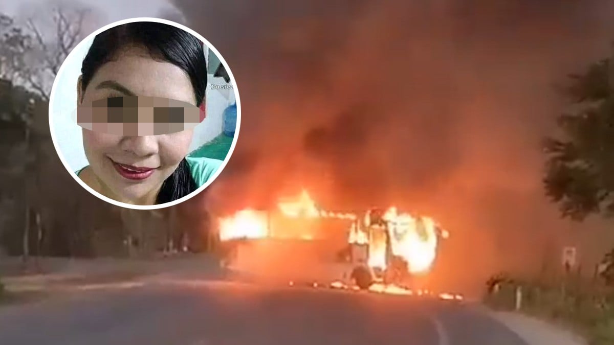 ¡Todo por amor! Jessica salvó a su hijo de un camión en llamas, pero ella murió calcinada