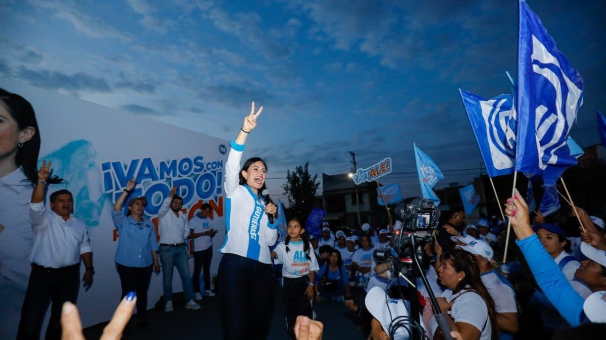 Mejor movilidad, parques seguros y becas, promete Alejandra Gutiérrez en Agua Azul