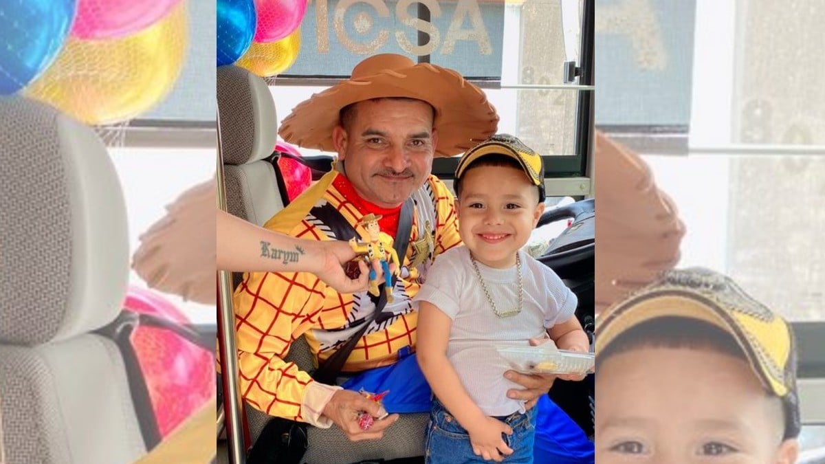 VIDEO ¡Viaje al infinito y más allá con Woody desde la ruta 38!