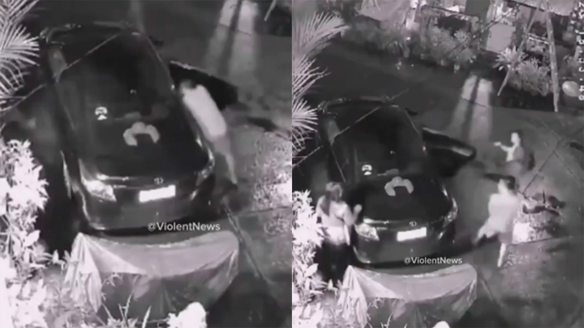 VIDEO Expolicía encuentra a su novia con un amante y los mata a ambos