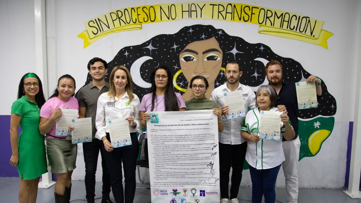Colectivos buscan a candidatos para firmar decálogo de protección a mujeres y menores