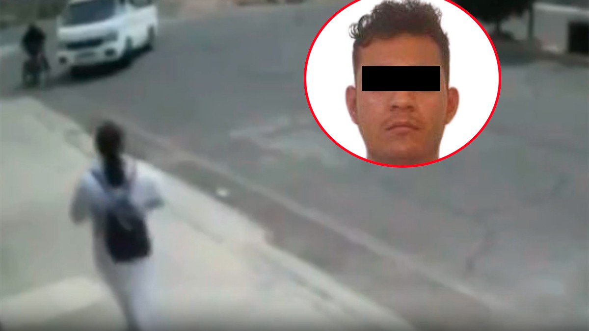 VIDEO Motorratones asaltan a niños que iban en camión a la escuela; detienen a uno