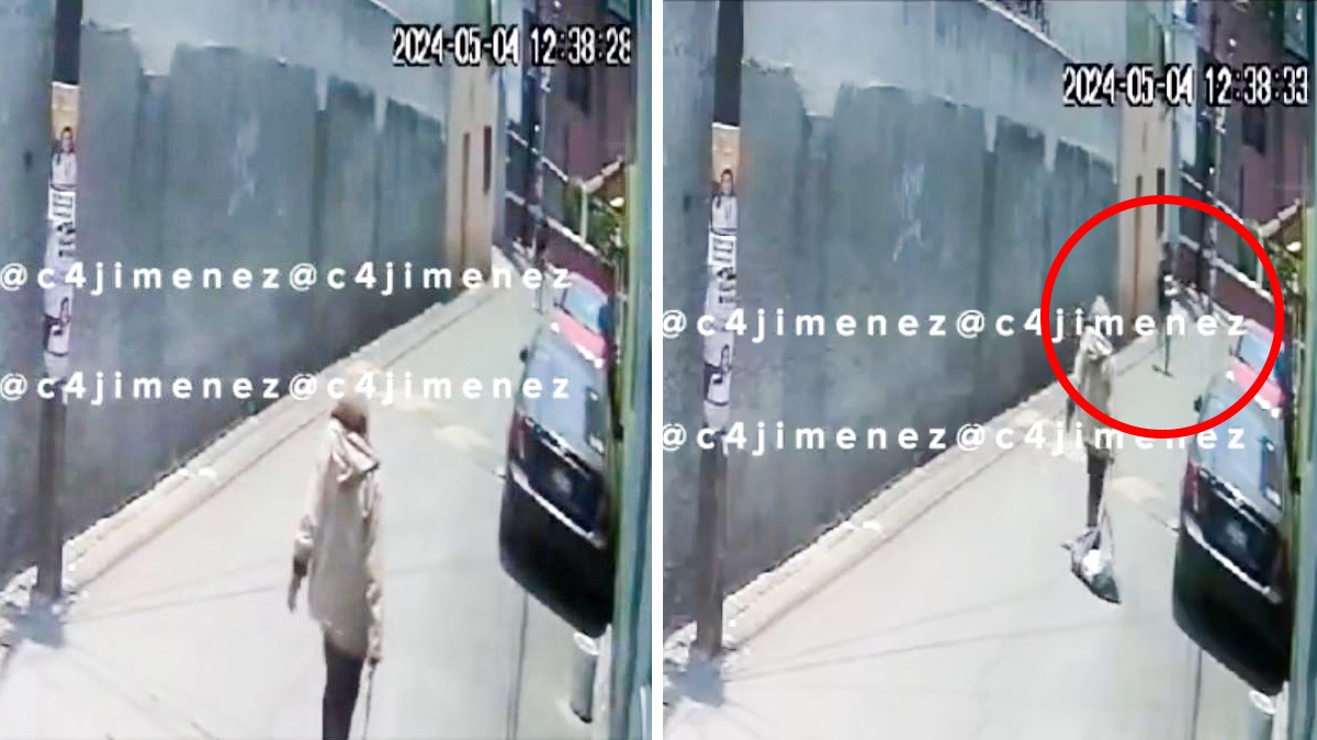 VIDEO Así una indigente drogada da brutal golpiza a una señora en plena calle