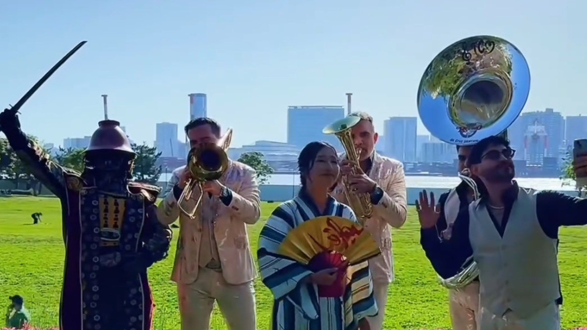 VIDEO Banda El Recodo interpretó exitosamente este tema de Dragon Ball GT desde Japón