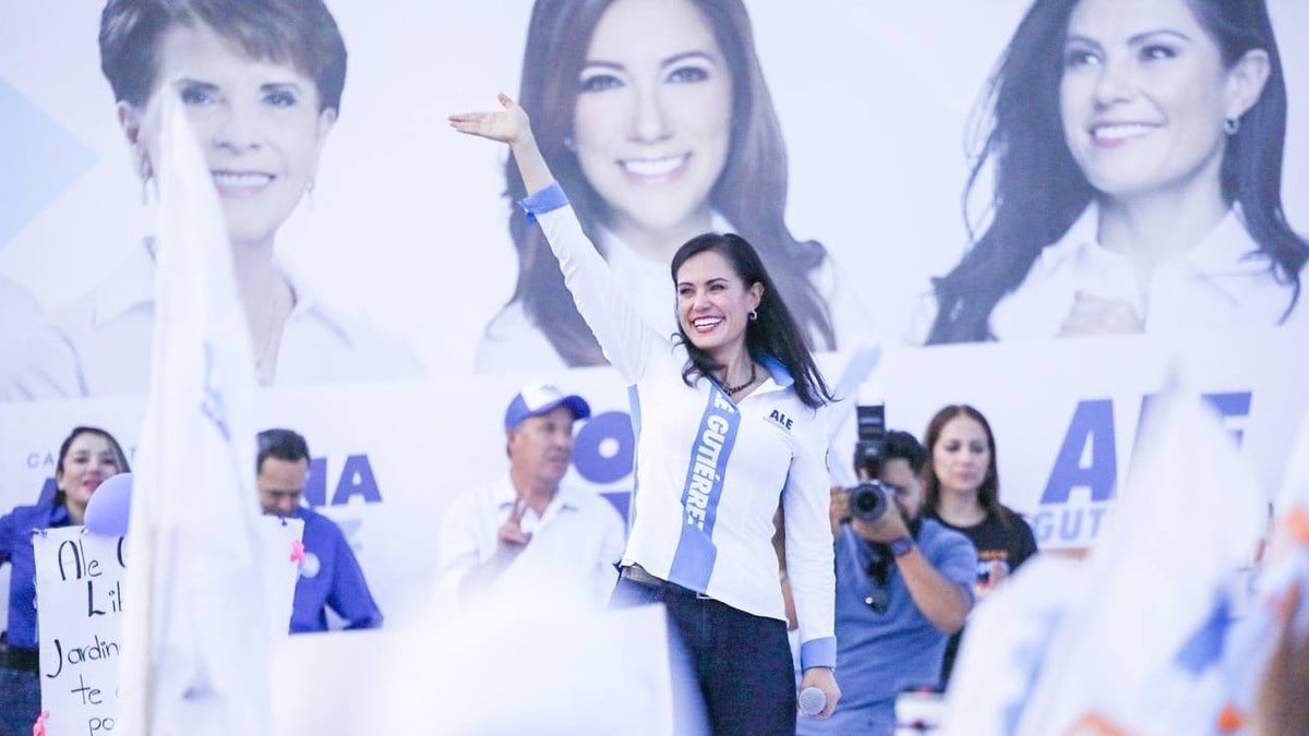 Alejandra Gutiérrez pide desde Rivera de la Presa votar por el PAN