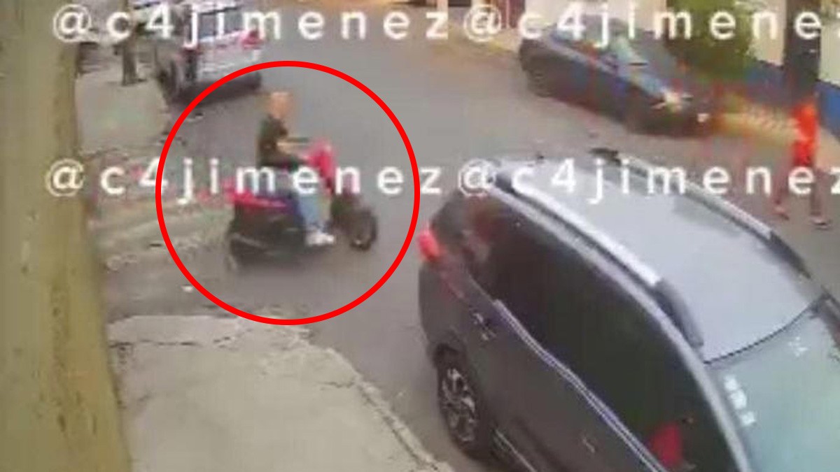 VIDEO Captan cómo sicario acecha a su víctima, la mata a balazos y huye